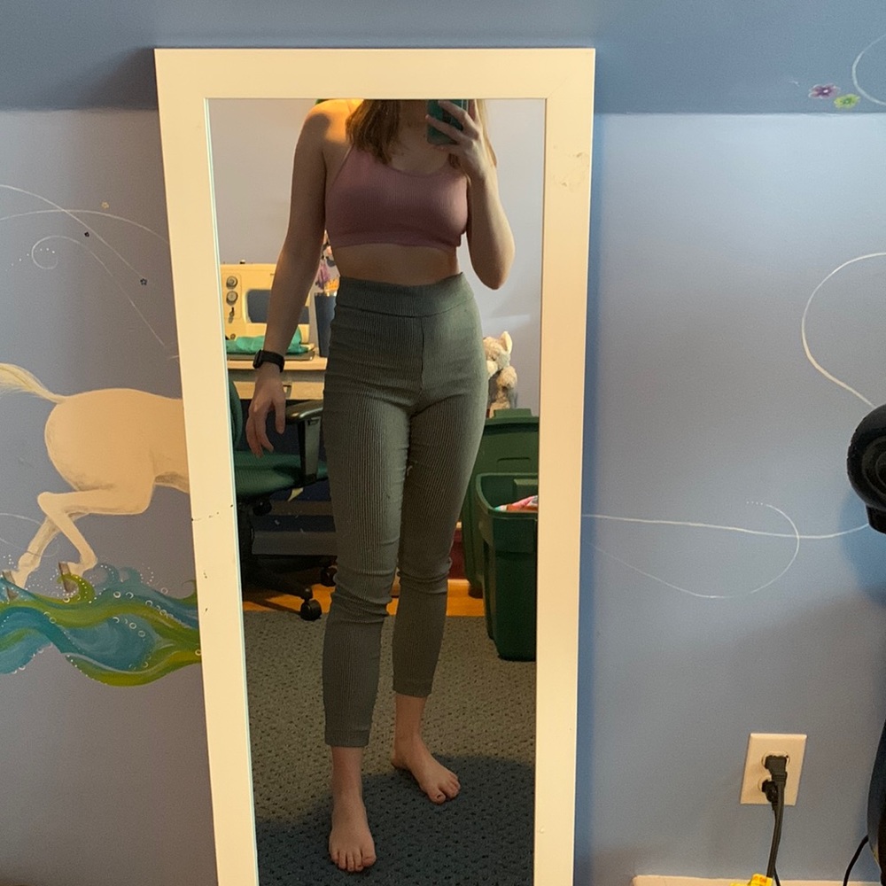 Houndstooth Skinny Trousers